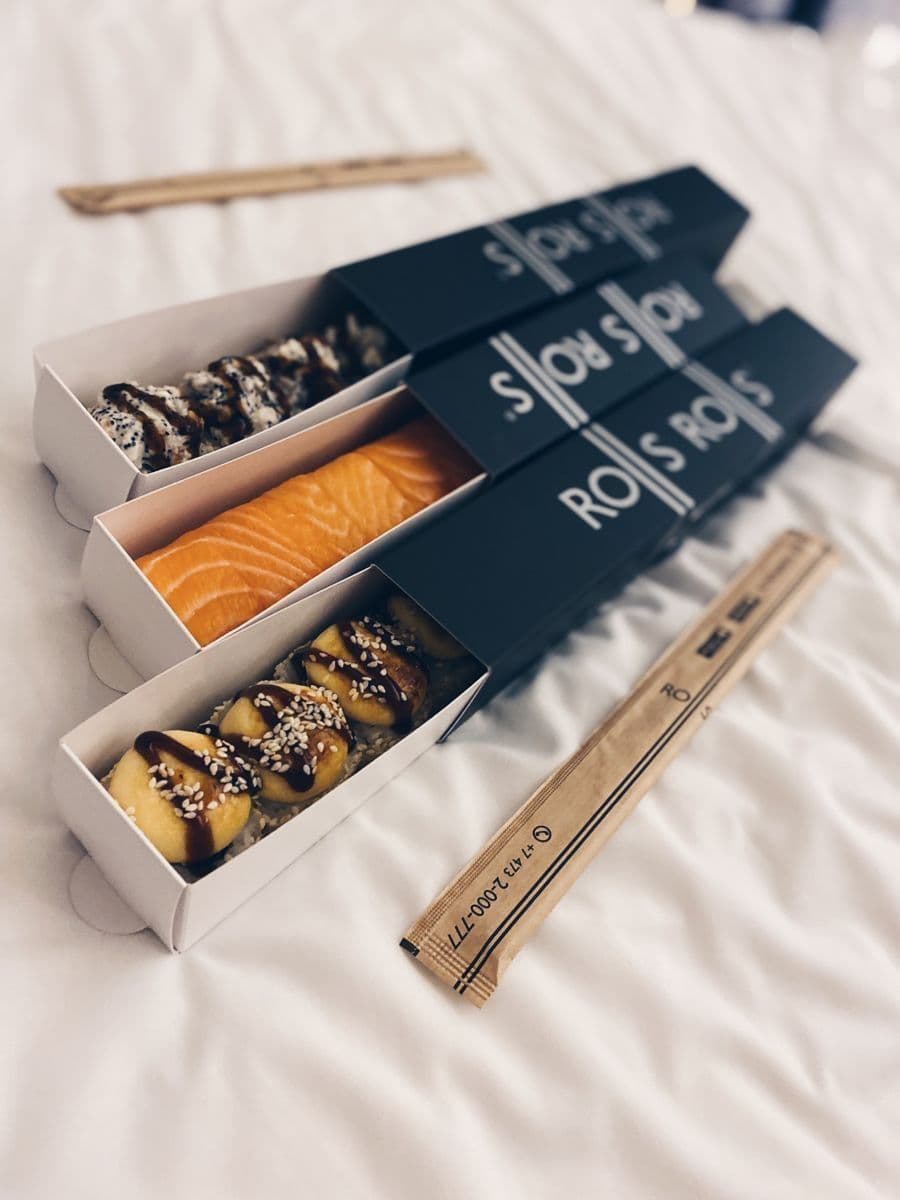 Custom Sushi/Rolls Box